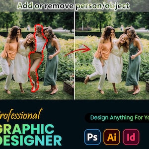 Custom Photo Editing Service: Retouch, Enhance, Remove Objects