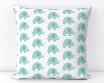 Cotton Elephant Pillow - Fluffy Soft Animal Pillow