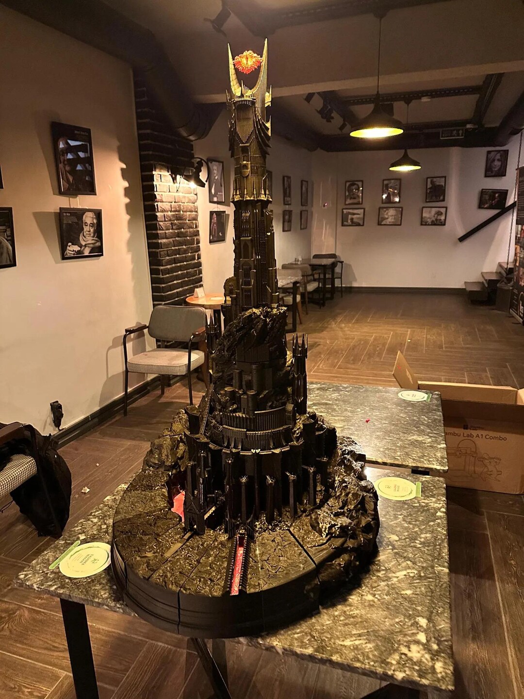 Sauron Tower Barad-dûr Statue | Lord of the Rings Collectible | Dark ...