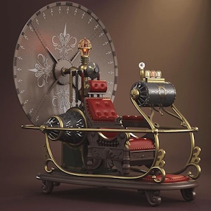 The Time Machine 1960s - Vintage Sci-Fi Home Decor