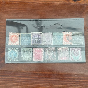 Vintage Victorian and George V Stamps