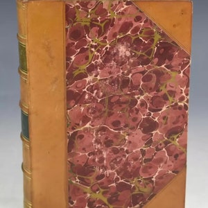 Charles Dickens DOMBEY and SON Chapman & Hall 1867 Leather Binding
