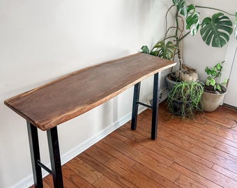 Black Walnut Console Table Made in Lancaster County PA