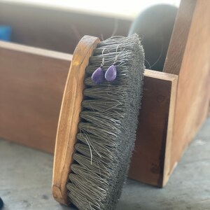 tear drop earrings, agate earrings, beaded jewelry