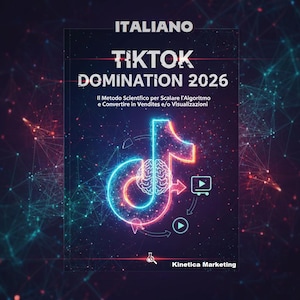 Método científico para escalar el algoritmo de TikTok y convertirlo en ventas y visualizaciones en 2026 (Guía en PDF en italiano)