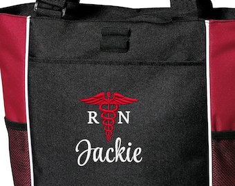 Bolsa de enfermagem personalizada: design de estetoscópio, presente de formatura para enfermeiros.