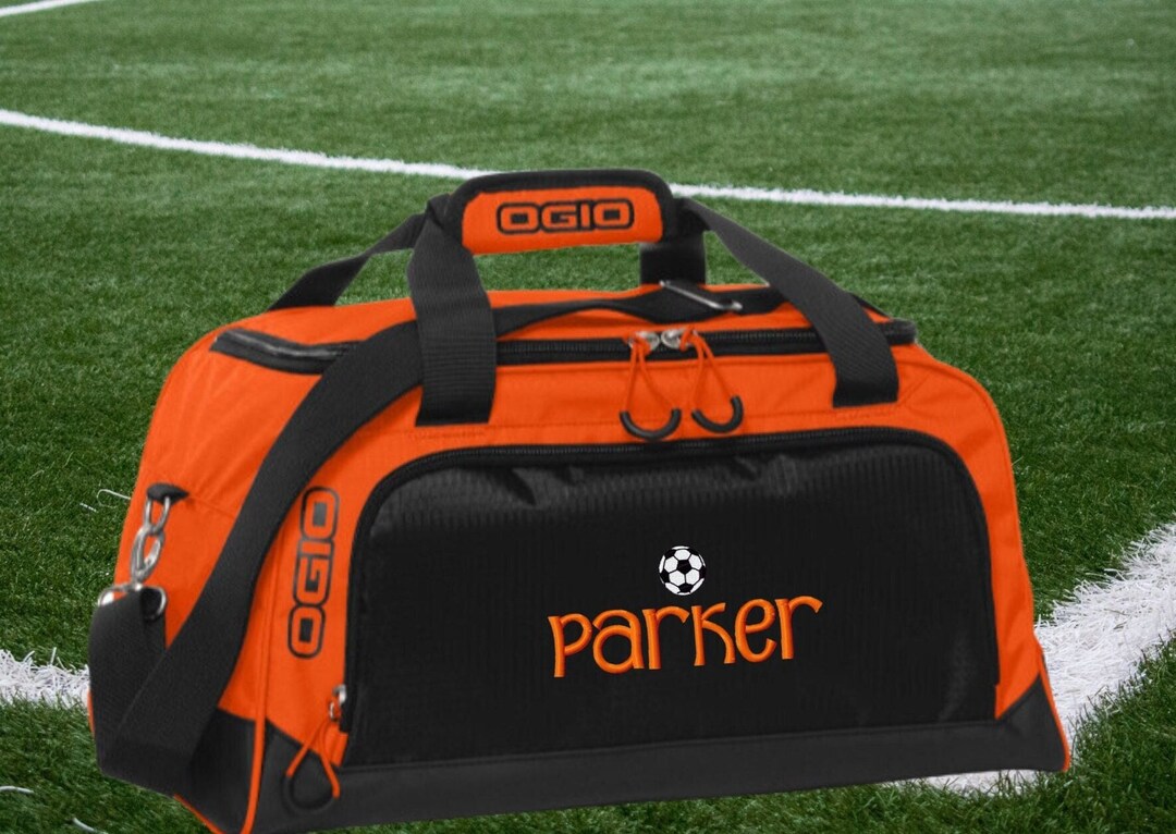 Personalized Sports Duffle Bag Kids Monogrammed Overnight Sleepover