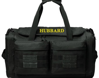 Large Tactical Duffel Bag Gear Bag Military Duffle Bag Custom Embroidered Personalized Gift CornerStone®