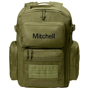 CornerStone® Tactical Backpack Military Tactical Gear Gifts for him Range Bag Personalization available