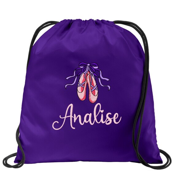 ballerina backpack personalized