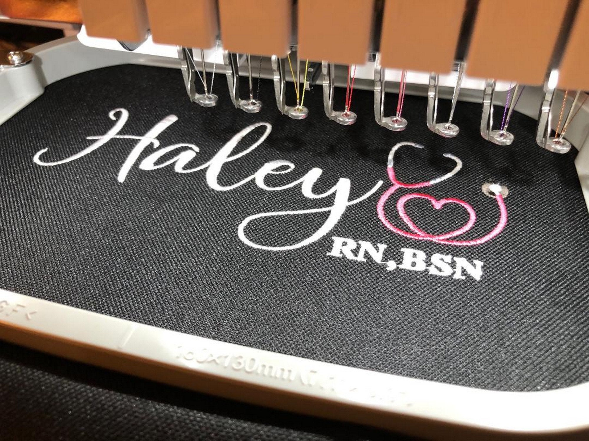 Personalized Nurse Tote Bag Handbag with Heart Stethoscope RN CNA LPN Respiratory Therapist Nursing Student Graduation Gift  Zip-Top Closure