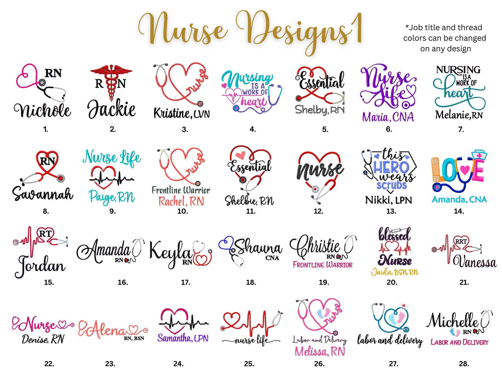 Personalized Nurse Tote Bag Handbag with Heart Stethoscope RN CNA LPN Respiratory Therapist Nursing Student Graduation Gift  Zip-Top Closure