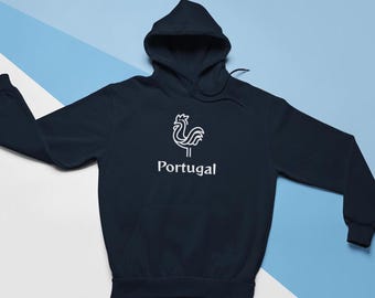 Portugal Rooster Hoodie, Galo de Barcelos Sweatshirt