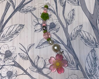 Springtime Fairy Core  Flower Keychain