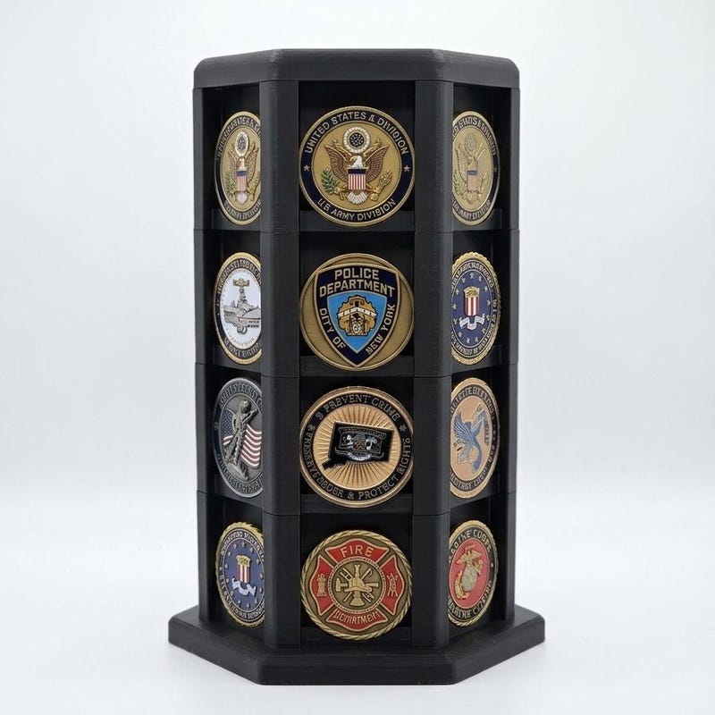 Command Coin Displays Military Coin Display - Etsy