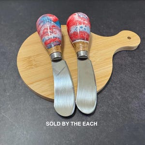 Cheese knive, Cheese spreader, Hand Painted Cheese knife, Butter Spreader, Charcuterie Accessories, Cheese Knives Cute Handles, One Knife