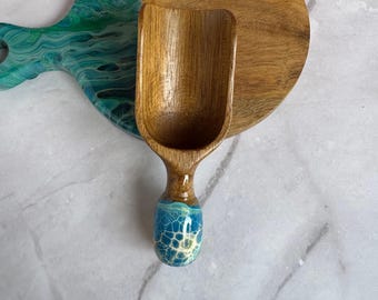 Coffee Scoop Wooden, Espresso Accessories, Coffee Scoop with Wood handle, Coffee Measure Spoon, Coffee Scoop Spoon