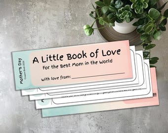 Mom Coupon Book Digital Download, Mother's Day Coupon Book Editable,  Mother's Day Gift, Coupon Books For Mom Digital, Canva Coupon Book