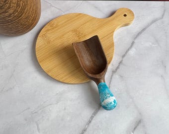 Coffee Scoop Wooden, Coffee Scoop Spoon, Coffee Measure Spoon, Espresso Accessories, Coffee Scoop with Wood handle