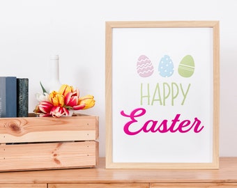 Happy Easter SVG and AI Cut Files