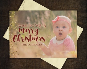 Personalized Christmas Greeting Card: Order your Custom Designed Holiday Card today!