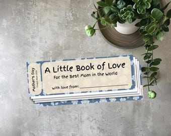 Coupon Books For Mom Digital, Mom Coupon Book Digital Download, Mother's Day Coupon Book Editable,  Mother's Day Gift, Canva Coupon Book
