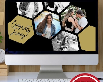 Abschluss Slideshow Video, Abschluss Slideshow Vorlage 2026, Slideshow Vorlage Canva, Canva Slideshow Vorlage, Abschluss Powerpoint
