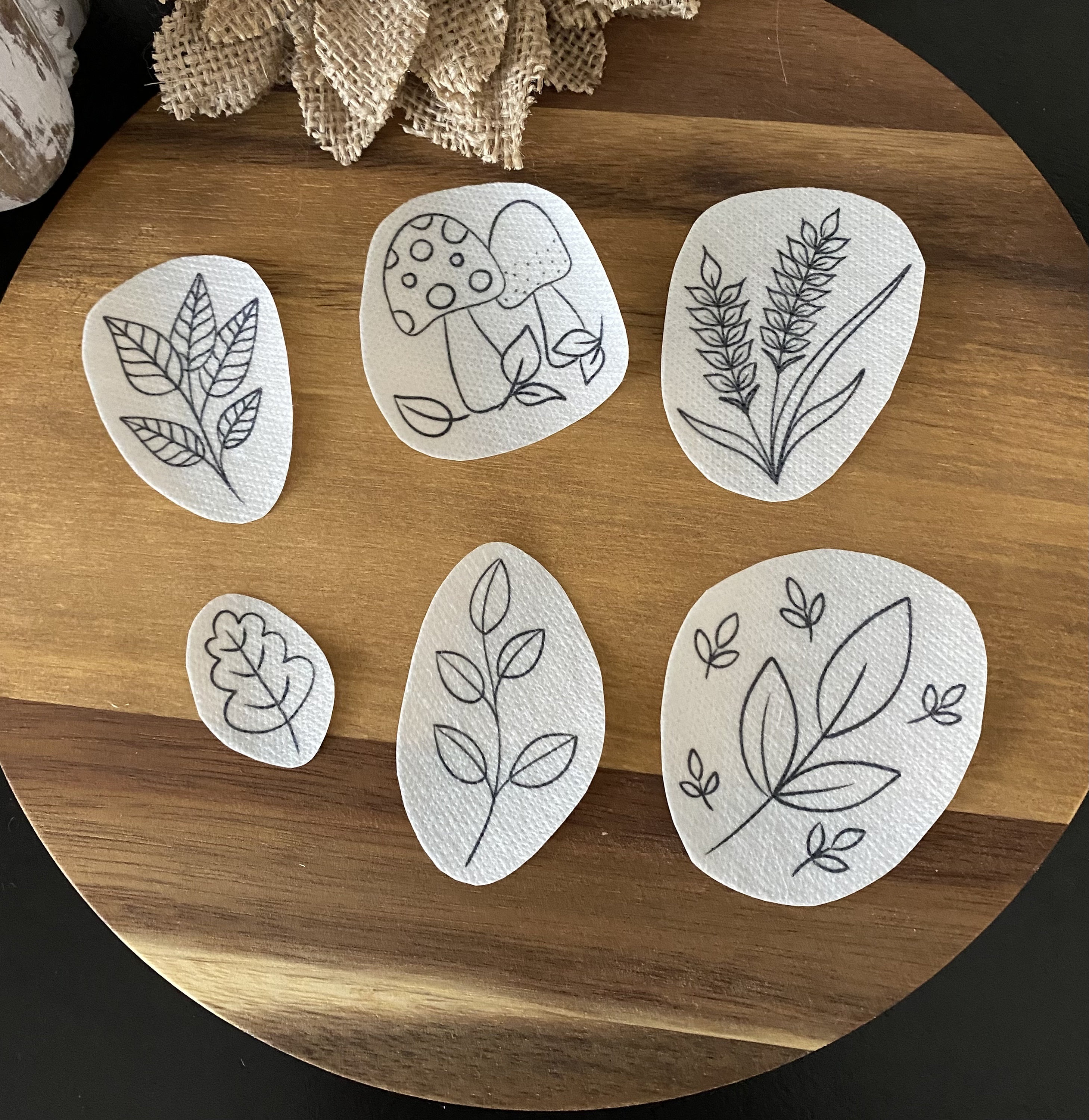 Hello Fall Stick and Stitch Embroidery Pattern | 19 Designs | Peel and ...