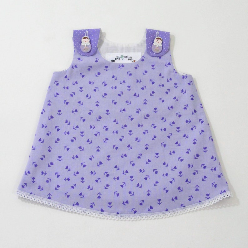 purple tulip dress