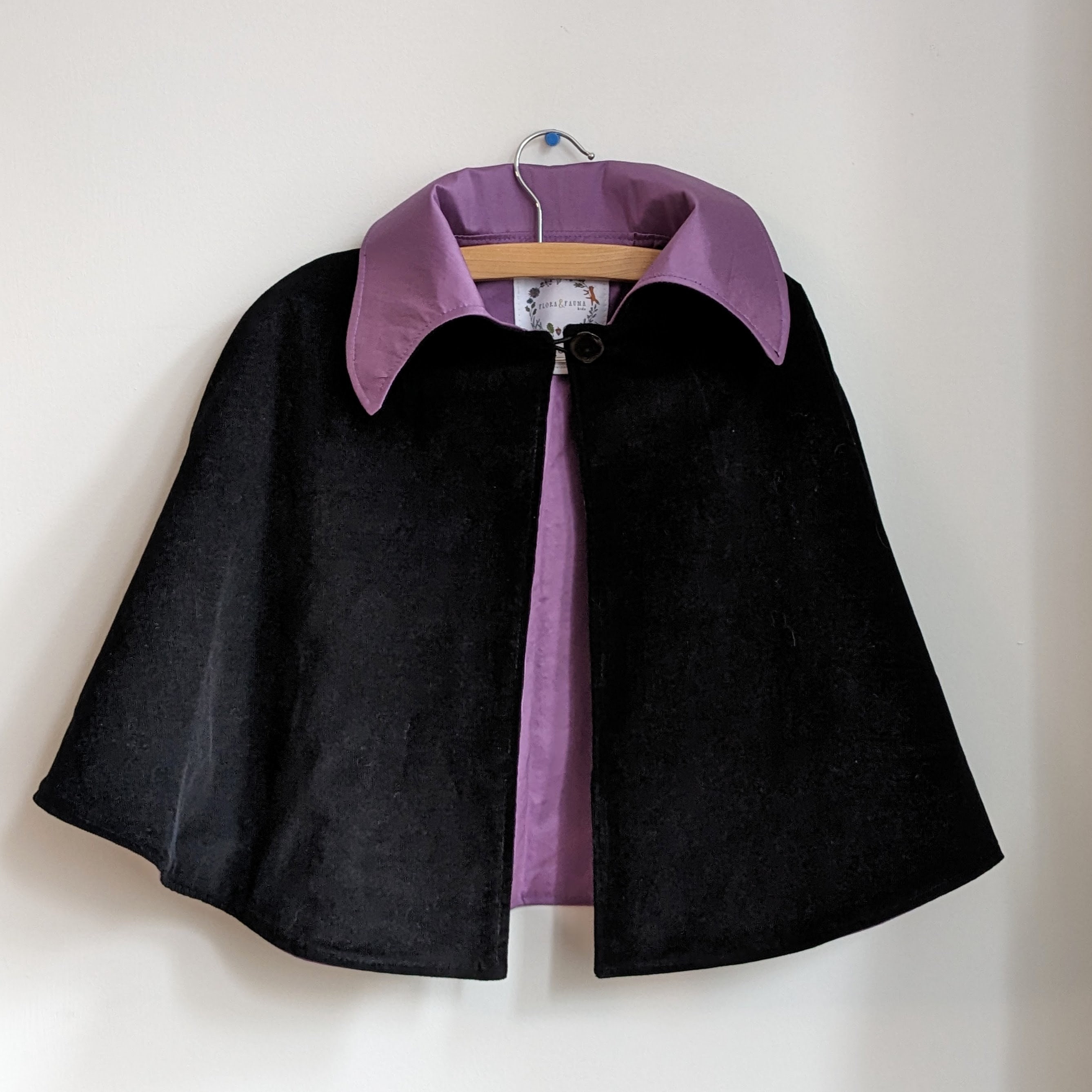 Kids Dracula Costume Purple Vampire Cloak For Halloween Purim Masquerade ▻   ▻ Free Shipping ▻ Up to 70% OFF