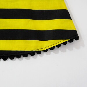 Bumble Bee Kids Halloween Costume, Girls Dress, Baby Costume, Toddler Costume, Honey Bee Costume, Animal Striped, Newborn Girls 6 image 7