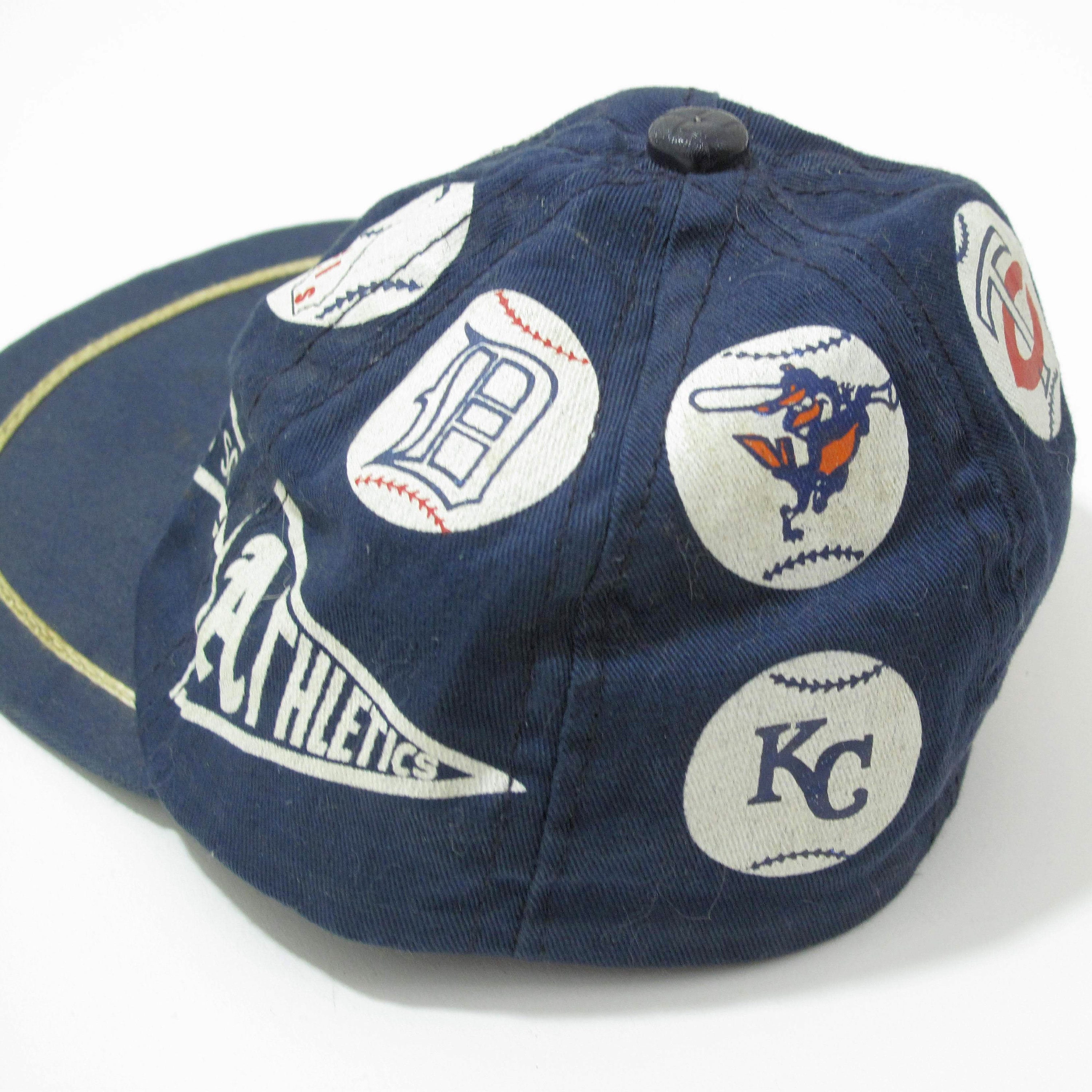 612 Months Vintage Baby Baseball Cap 70's Souvenir Major Etsy