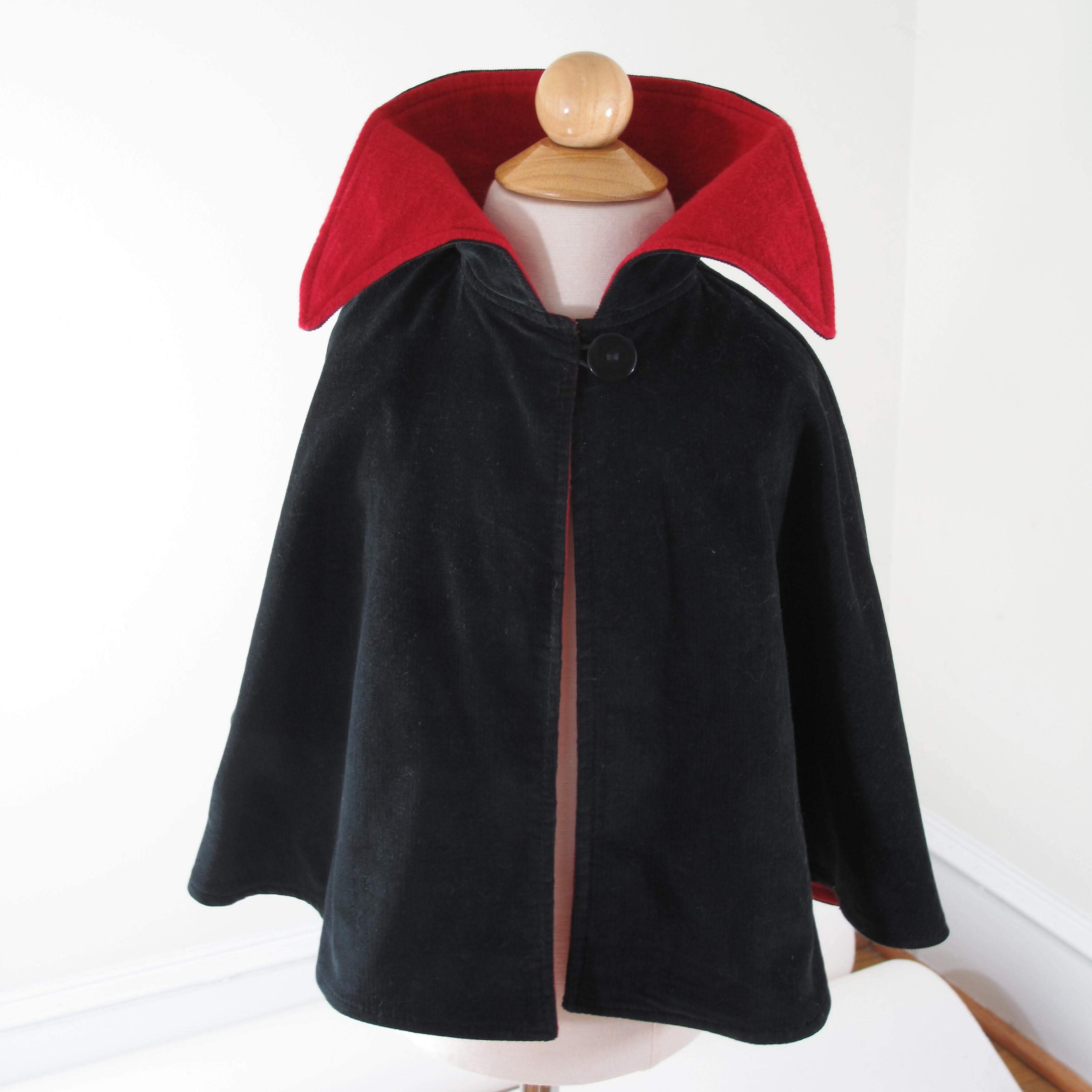 toddler vampire cape
