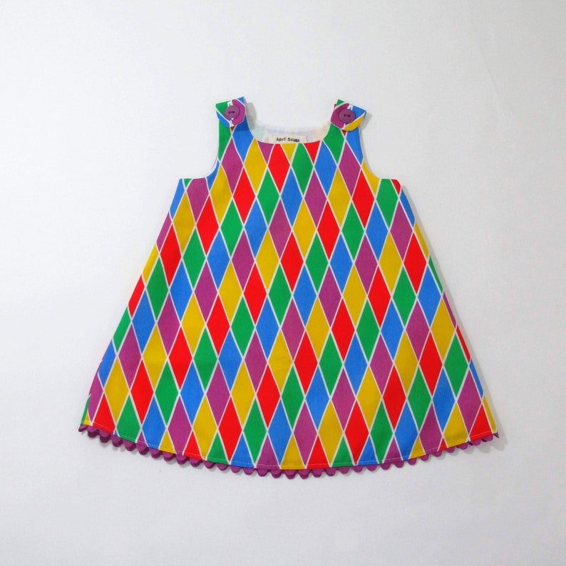 rainbow baby dress