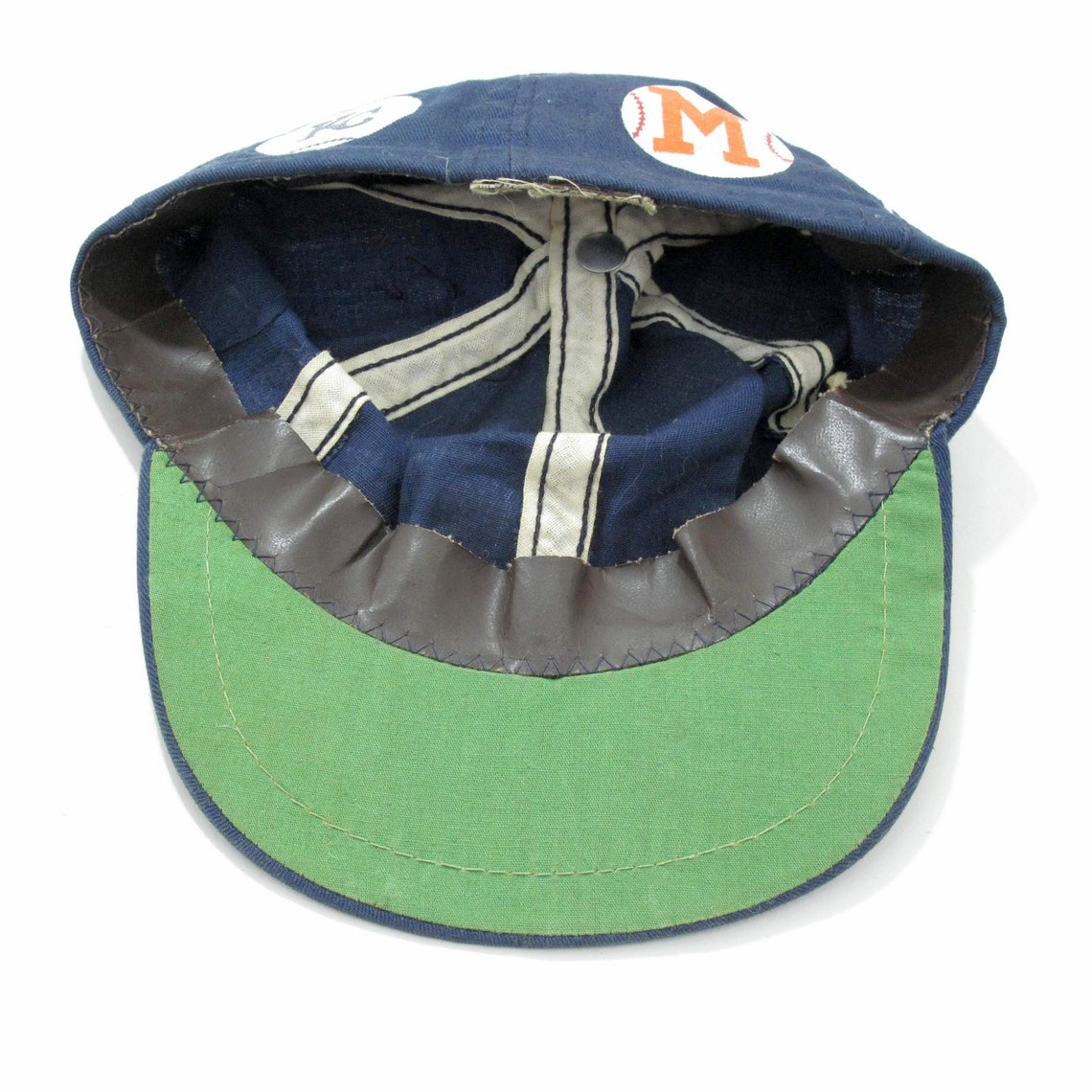 612 Months Vintage Baby Baseball Cap 70's Souvenir Major Etsy