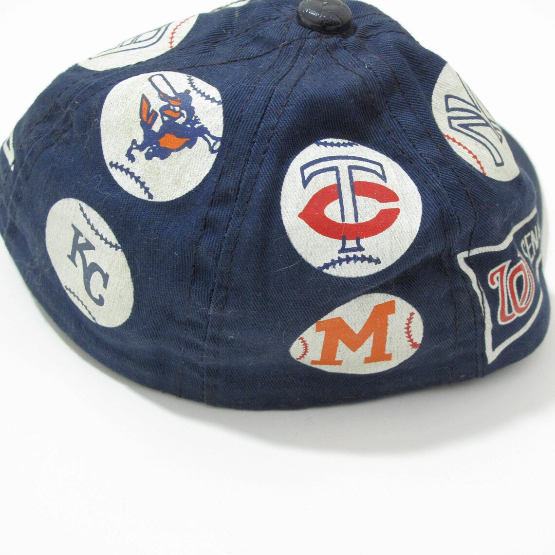 612 Months Vintage Baby Baseball Cap 70's Souvenir Major Etsy