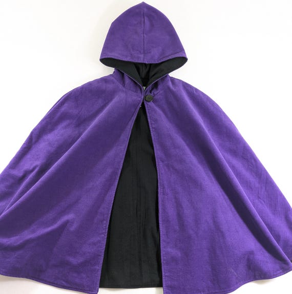 Mantello Diavolo Bambini ZPA623 Mantello Nero Per Costume Halloween - Vampiro, Dracula, Diavolo, Per Bambini, In Poliestere, Nuovo Con Etichette Zac's Alter Ego Vestiti Carnevale