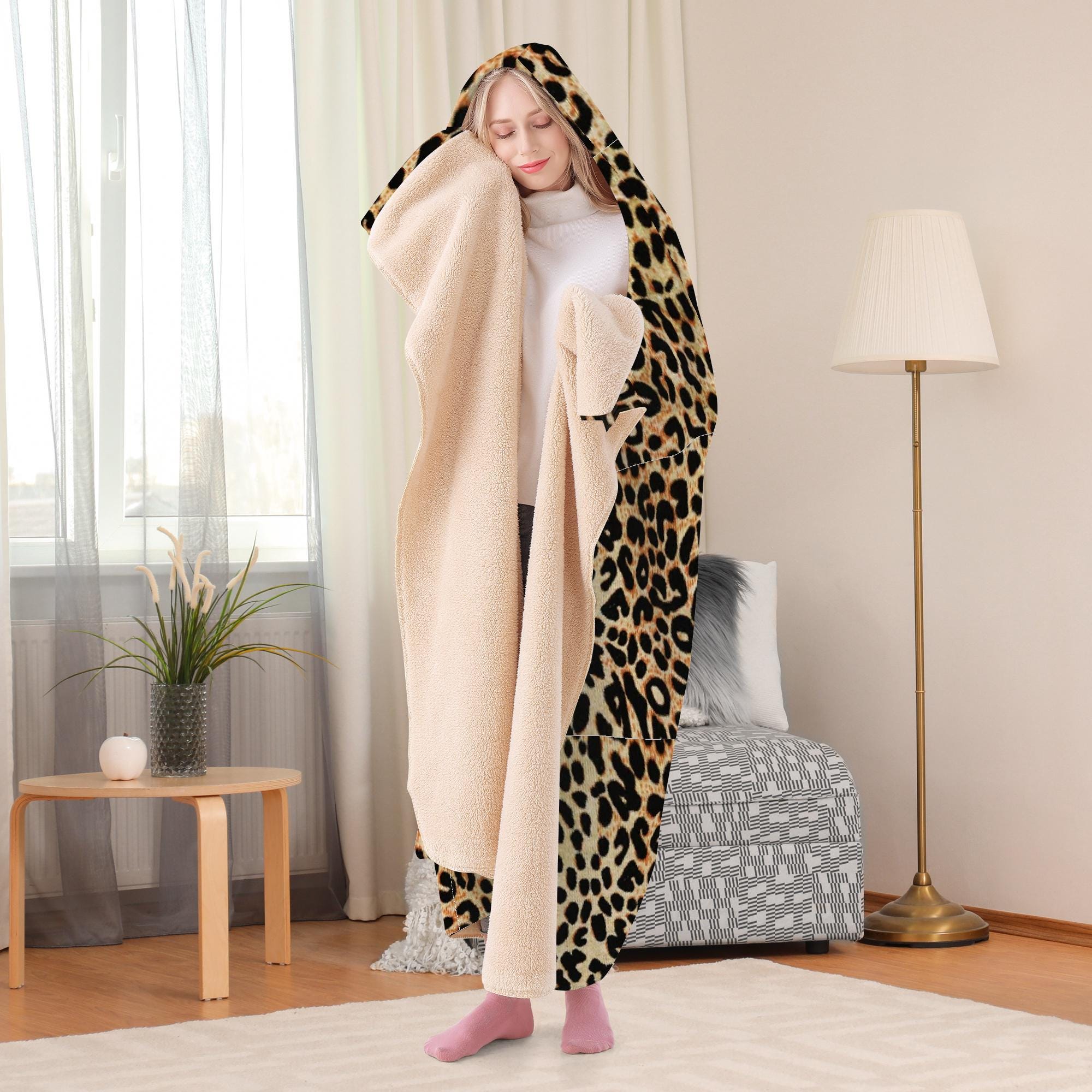 Weighted Blanket Leopard Etsy Canada