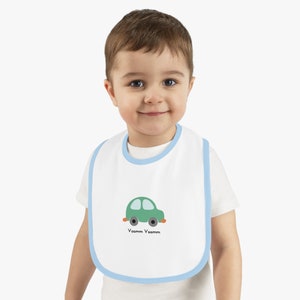Baby Car Design Bib image 3