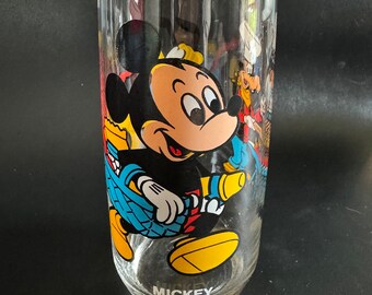 Vintage Mickey Mouse Glass