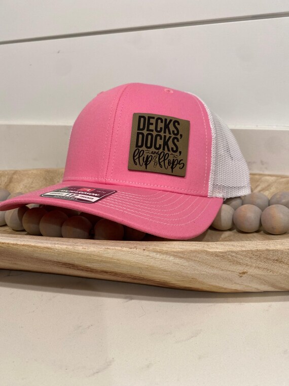 Decks, Dock and Flip Flops Hat