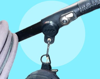 Bugaboo-compatible Stroller Clips + Airtag holder