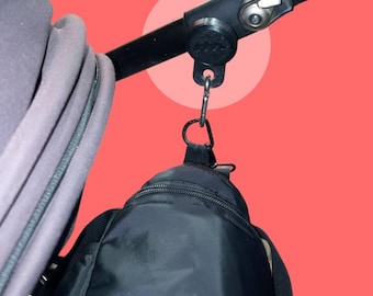 Maxi-Cosi compatible Stroller Clips + Airtag holder