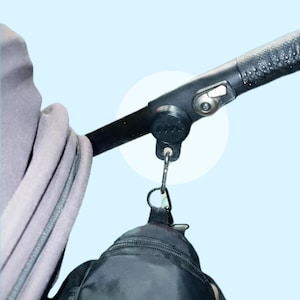 Thule-compatible Stroller Clips + Airtag holder