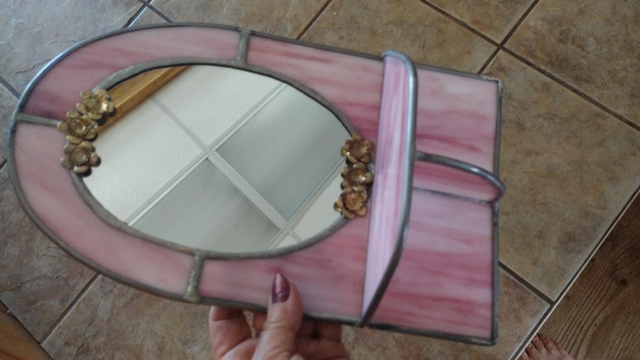 Pink Mirror Shelf - Etsy