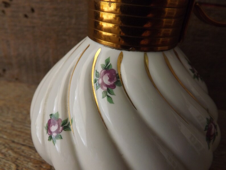 Vintage Evans Table Lighter Coffee Table Lighter Purple Rose Etsy