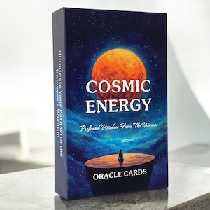 Kosmische Energie Tarot Orakel Karten | Tarot-Lesekarten für Anfänger | Volles Orakel Tarot Karten Deck ohne Anleitung