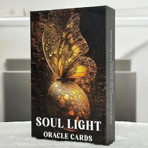 Soul Light Tarot Deck Orakelkaarten | Tarotkaarten voor beginners | Volledig Oracle-kaartenspel zonder gids