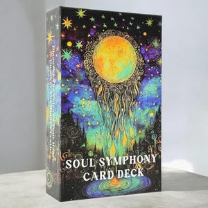 Soul Sinfonie Tarot Deck Orakelkarten | Tarot-Lesekarten für Anfänger | Volles Orakel Tarot Karten Deck