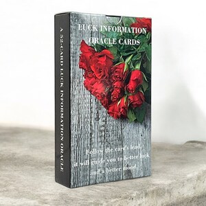 Informations sur la chance Jeu de tarots Oracle Cards | Jeu de lecture de tarot pour débutants | Jeu complet de cartes de tarot Oracle